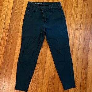Talbots Dark Green Skinny Jeans